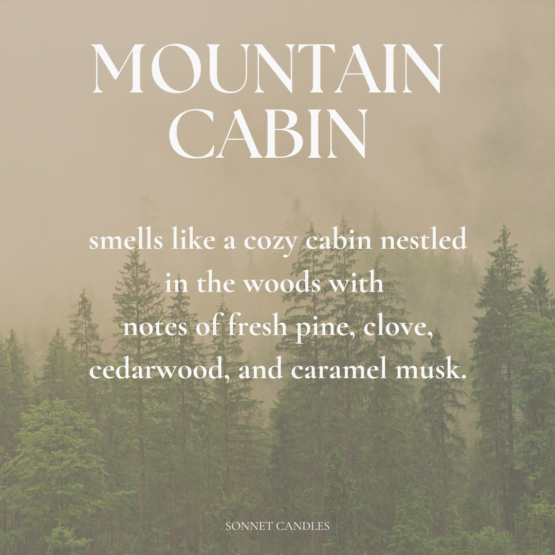 Mountain Cabin 4 oz Candle