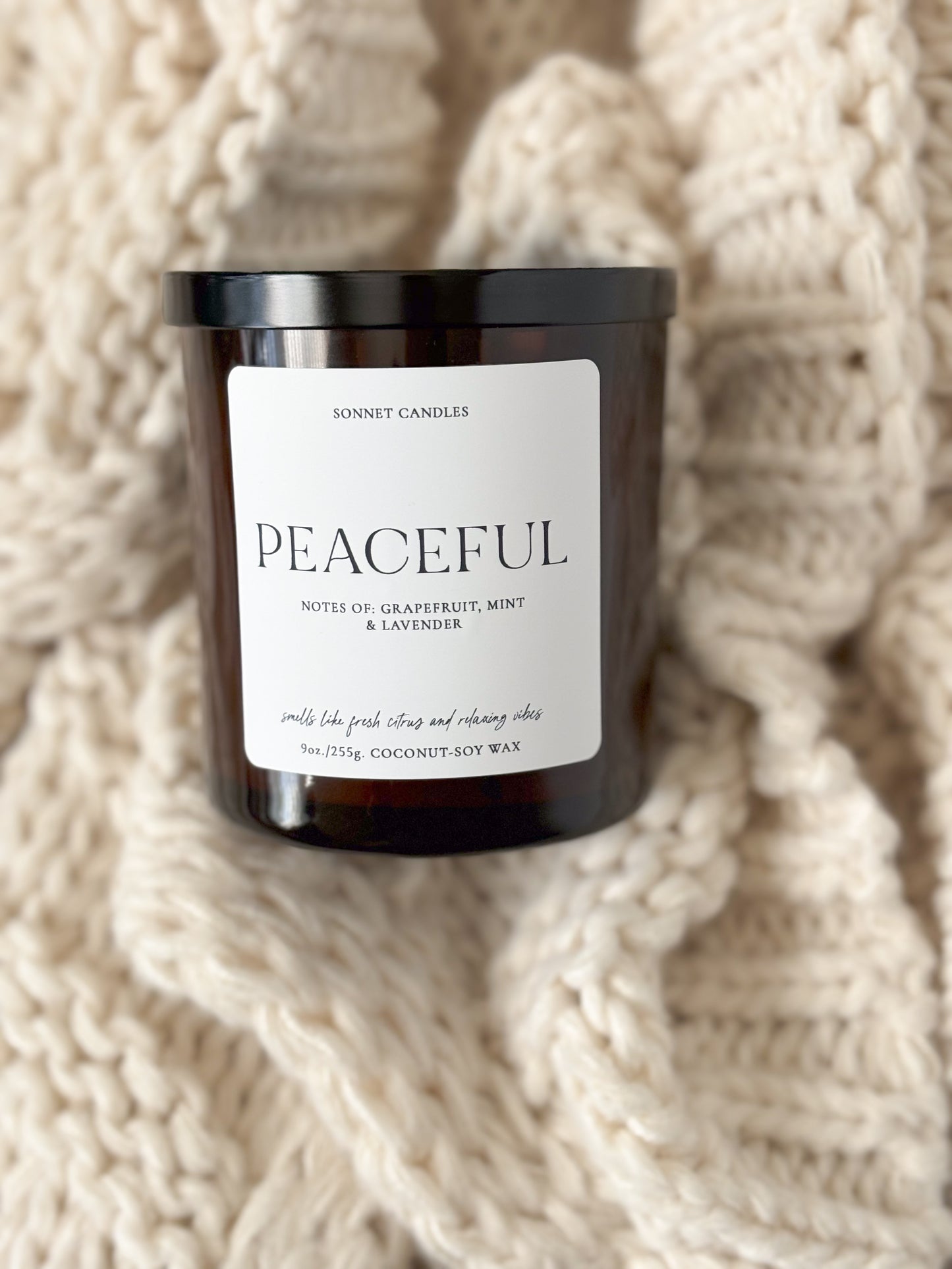 Peaceful 9 oz Candle